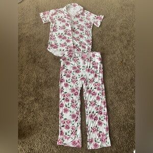 Posh peanut rose floral pajamas